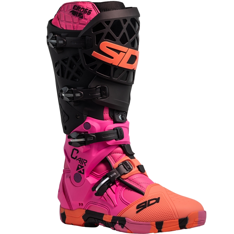SiDi Crossair X Messy motorcykelstøvler, koral