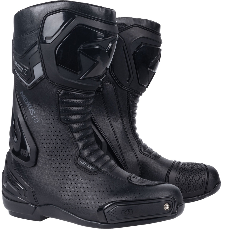 Motorcykelstøvler Oxford Nexus 1.0 Air, Sort