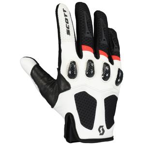 Motorcykelhandsker SCOTT ASSAULT sort-rød