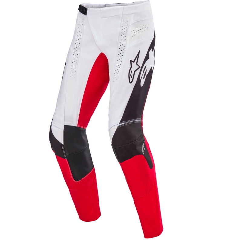Alpinestars Techstar motocrossbukser limited edition dyb sort-hvid-fluo rød-orange