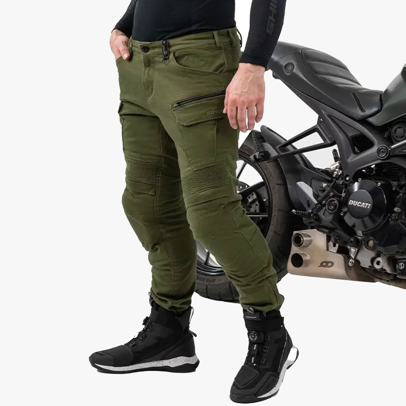 Shima Giro 3.0 motorcykelbukser, khaki