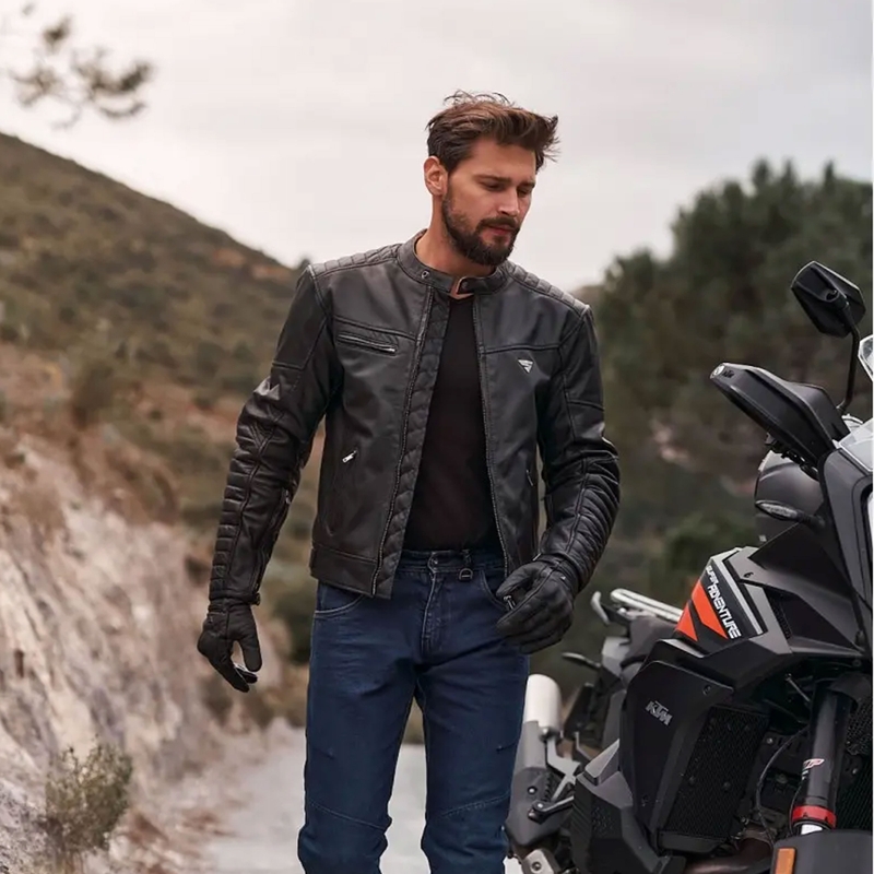 Shima Winchester 2.0 motorcykeljakke sort
