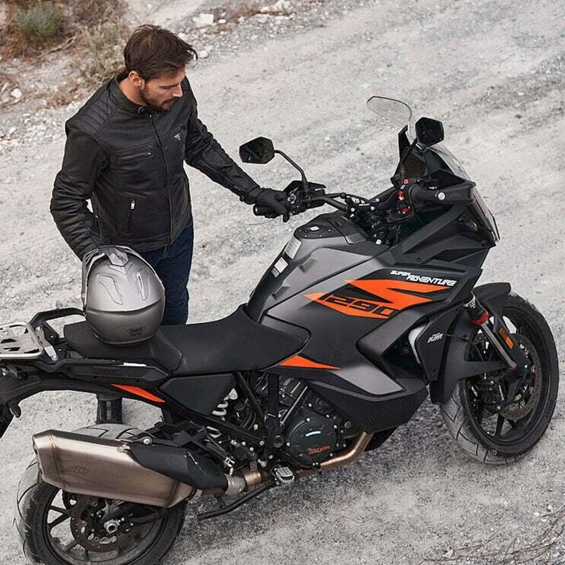Shima Winchester 2.0 motorcykeljakke sort