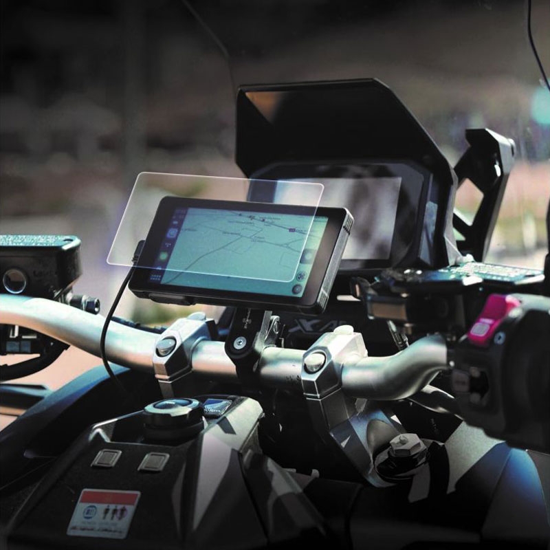 Beskyttelsesglas til Interphone-display Ridesync 5,5" klart