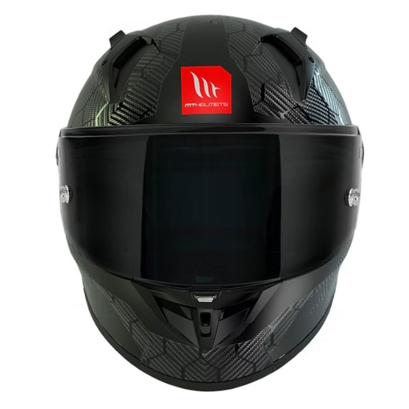 Integralhjelm MT KRE+ Carbon Solid A11 blank sort