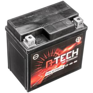 Gelbatteri A-TECH 12V, YTX5L-BS/YTZ6S, 4Ah, 80A, vedligeholdelsesfrit
