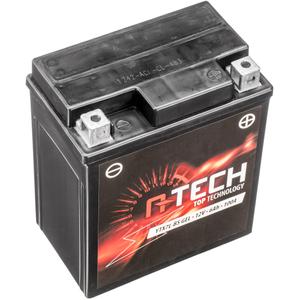 Gelbatteri A-TECH 12V, YTX7L-BS, 6Ah, 100A, vedligeholdelsesfrit