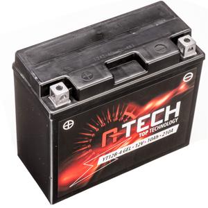 Gelbatteri A-TECH 12V, YT12B-4, YT12B-BS, 12V, 10Ah, 210A, vedligeholdelsesfrit