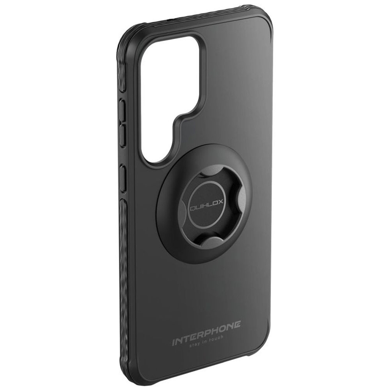 Interphone QUIKLOX Tetraforce beskyttelsescover til Samsung Galaxy S25 Ultra, sort