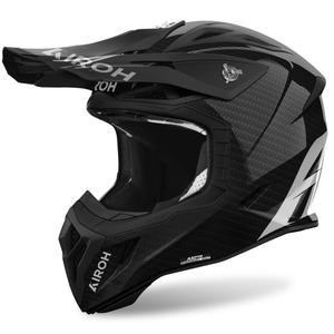 Airoh Aviator ACE 2 Carbon motocrosshjelm sort blank