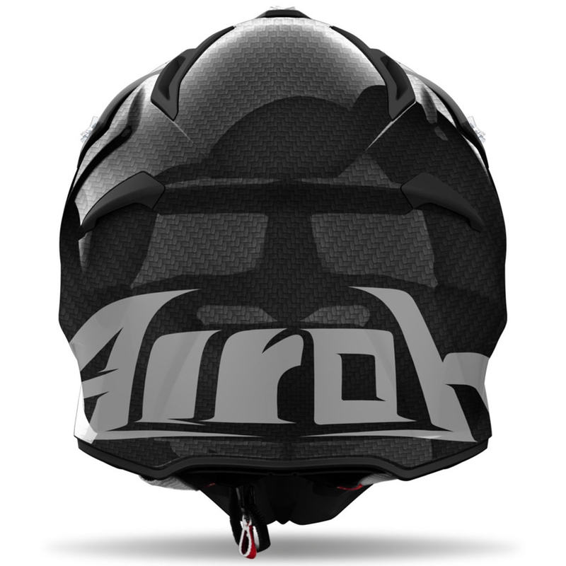 Airoh Aviator ACE 2 Carbon motocrosshjelm sort blank