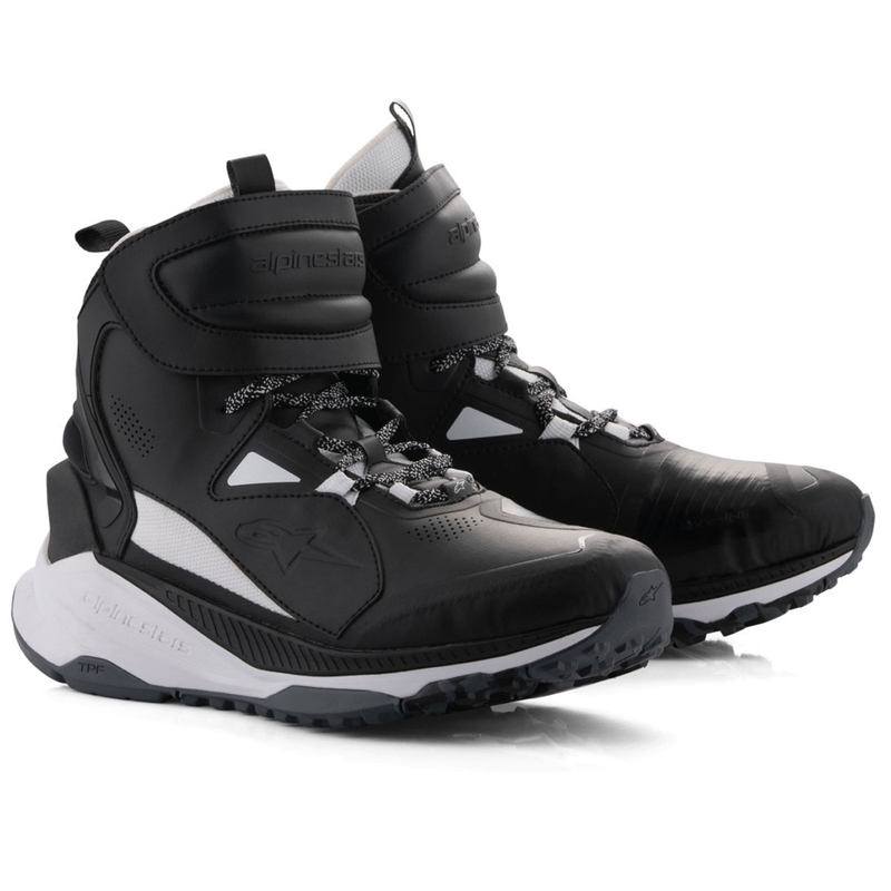 Alpinestars Speedstreet motorcykelstøvler sort-hvid