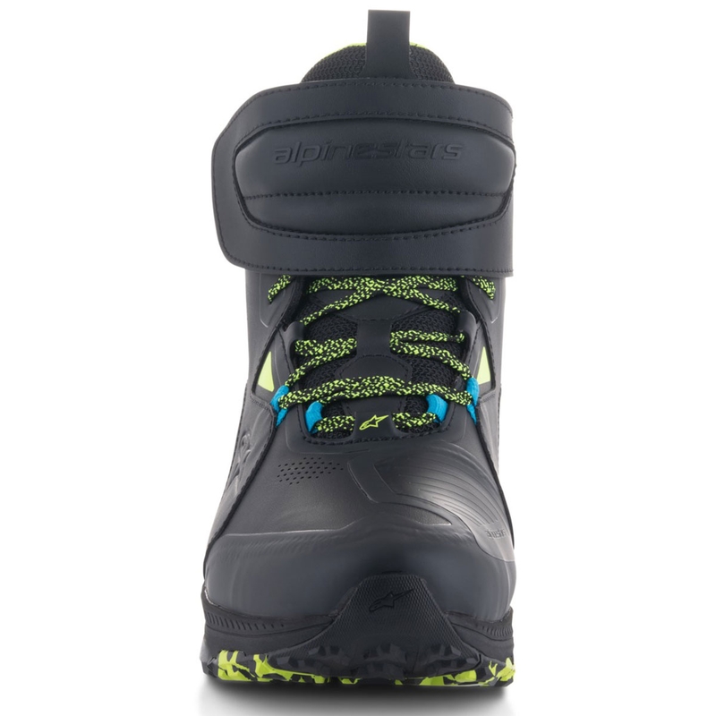 Alpinestars Speedstreet motorcykelstøvler sort-limeblå