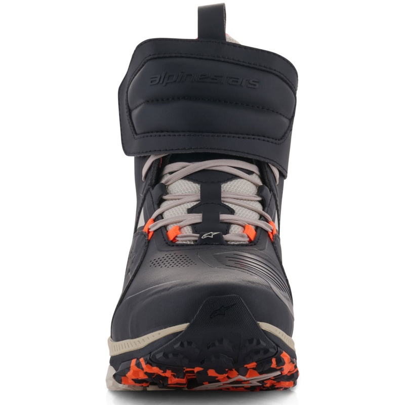 Alpinestars Speedstreet motorcykelstøvler sort-mandel-orange