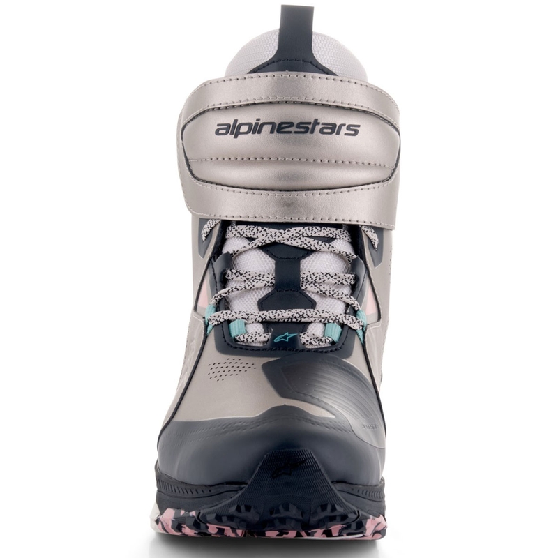 Alpinestars Speedstreet motorcykelstøvler beige-koral-sort-blå