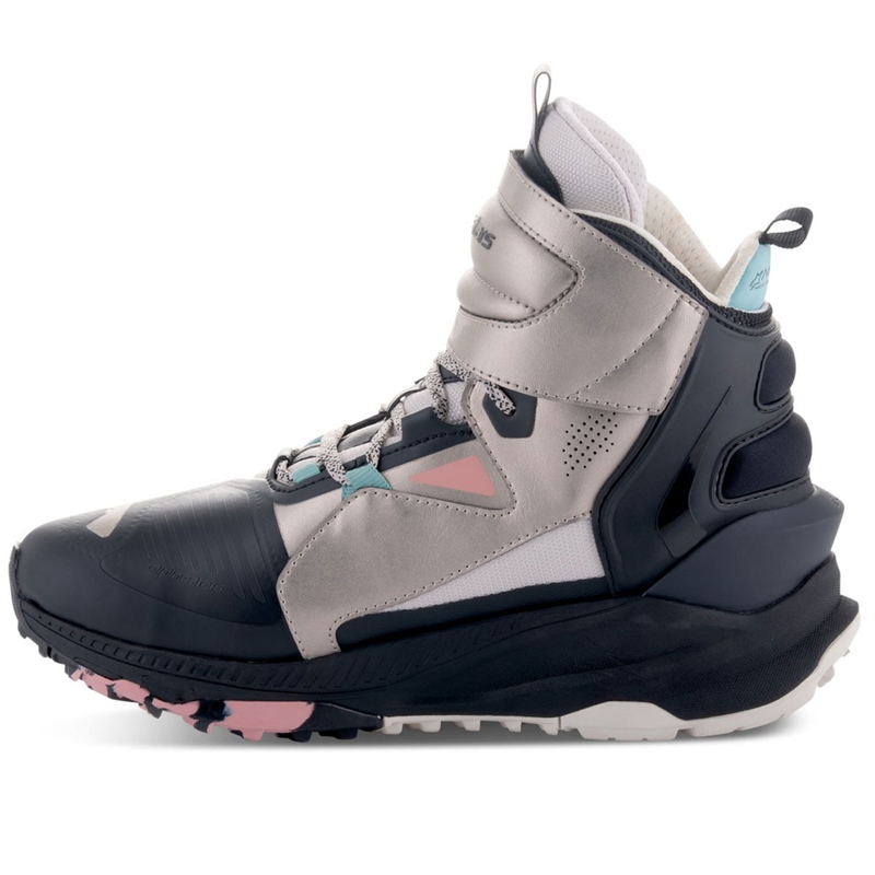 Alpinestars Speedstreet motorcykelstøvler beige-koral-sort-blå