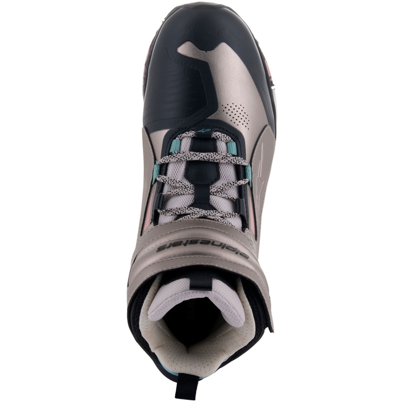 Alpinestars Speedstreet motorcykelstøvler beige-koral-sort-blå