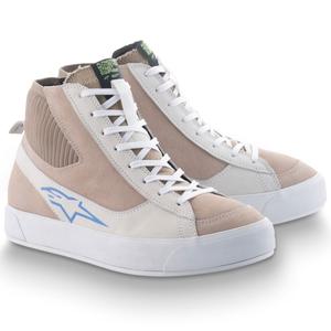 Motorcykelstøvler Alpinestars Stella Stated Podium Dame, Hvid/Lysegrå