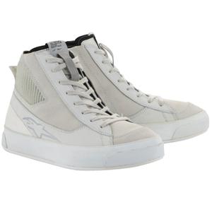 Alpinestars Stella Stated Podium motorcykelstøvler til kvinder, hvid og grå