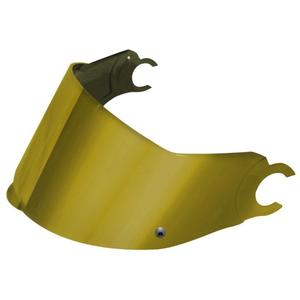 Guld iridium plexi til LS2 FF313 hjelm