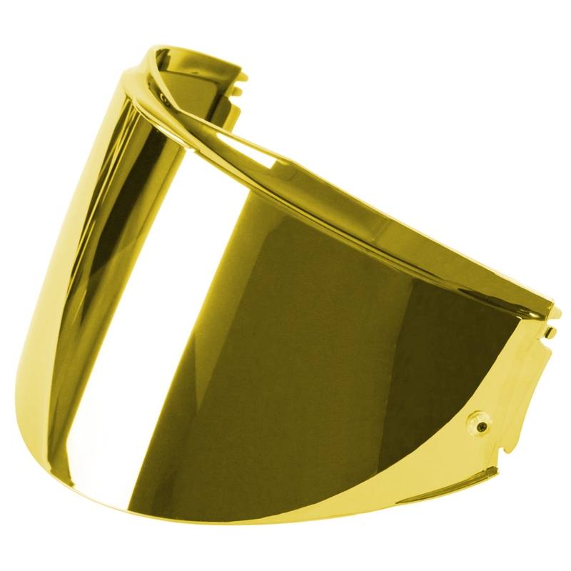 Guld iridium visir til LS2 FF399 hjelm