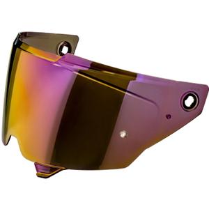 Visir til NOX Exklusiv Goliath-hjelme med Pinlock-forberedelse, iridium