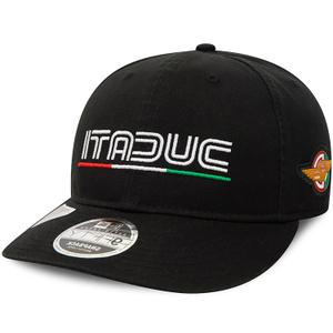 Ducati Meccanica kasket med vintage logo, sort