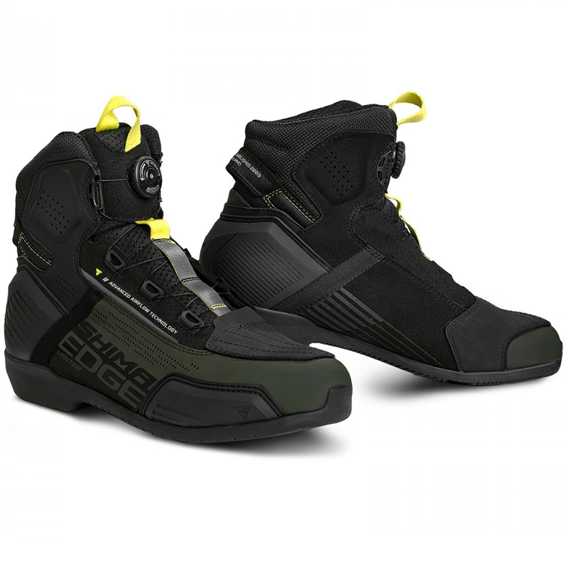 Shima Edge Vent Khaki Motorcykelstøvler