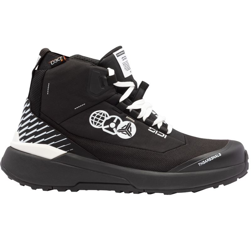 Motorcykelstøvler SiDi Nucleus TH3 WP Shadow sort-hvid