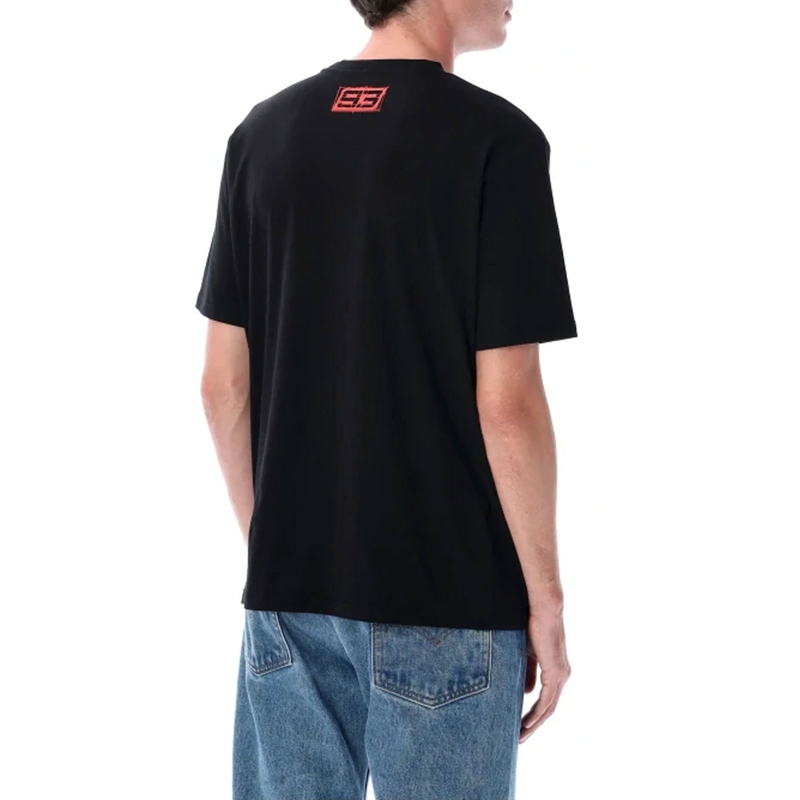 Ducati Marc Marquez T-shirt - hjelm MotoGP sort-rød