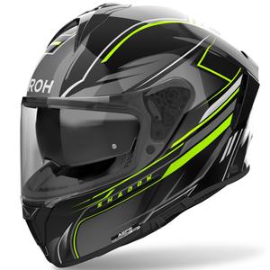 Airoh SPARK 2 Shadow full face motorcykelhjelm, blank gul