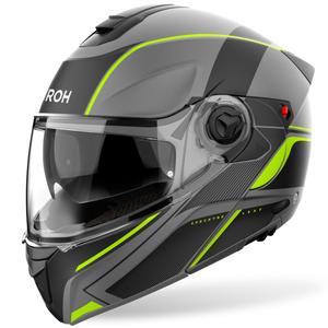 Airoh Specktre Leaf flip-up hjelm, mat, gul