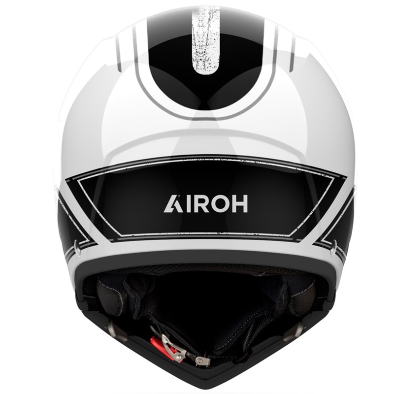 Modulær motorcykelhjelm Airoh J110 Raster blank hvid