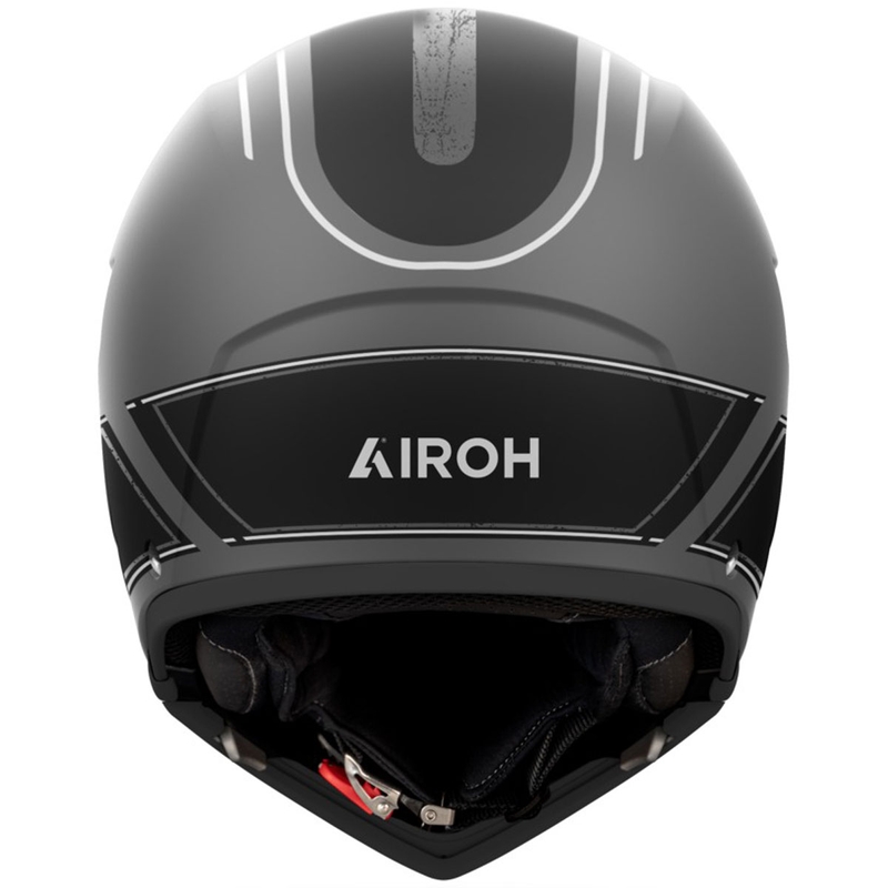 Modulær motorcykelhjelm Airoh J110 Raster matsort