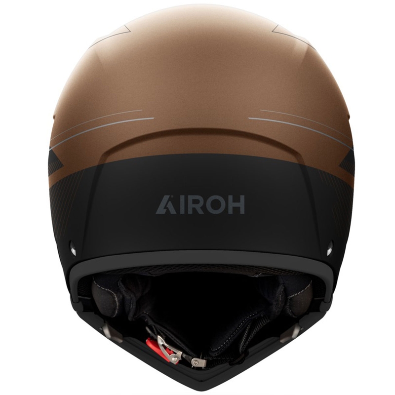 Modulær motorcykelhjelm Airoh J111 Slim skinnende bronze