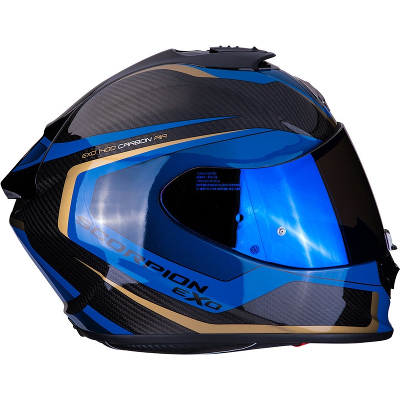 Integrální přilba Scorpion EXO-1400 Carbon Air Esprit černo-modrá
