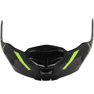 Reservehage med vippefunktion til LS2 FF901 hjelm, sort-fluo gul