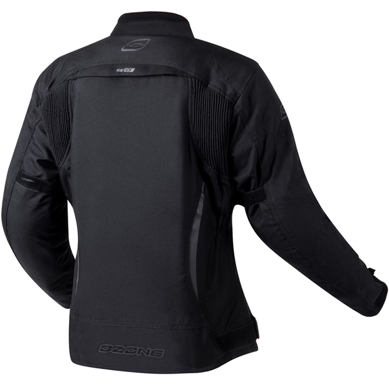 Dame motorcykeljakke Ozone Delta IV sort