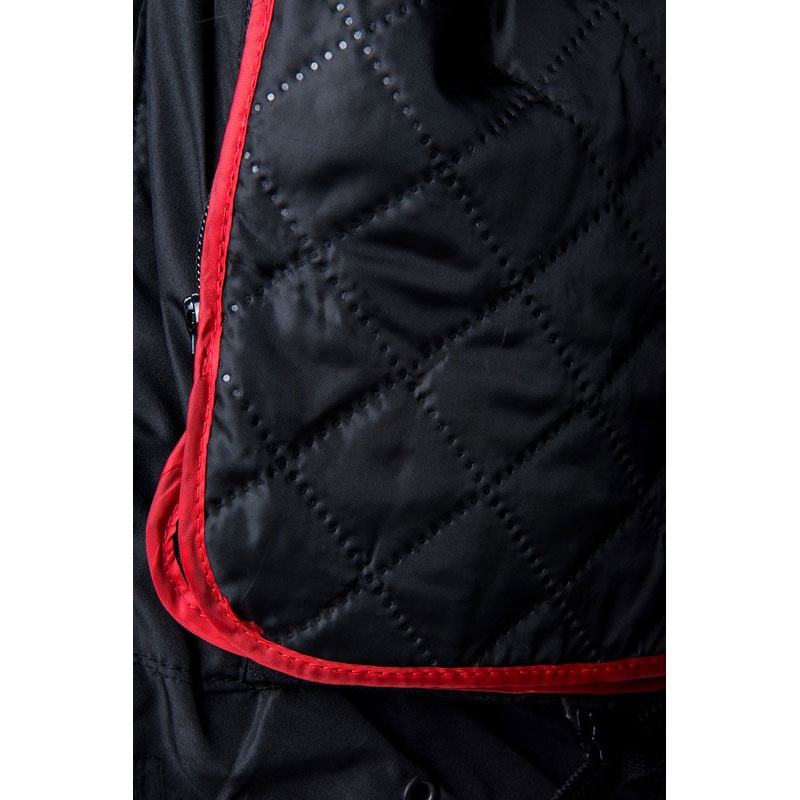 Dame motorcykeljakke Ozone Delta IV sort