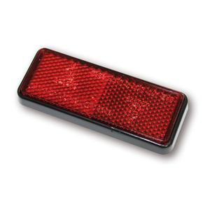 Highsider Smart reflektor med selvklæbende folie 85x30 mm rød