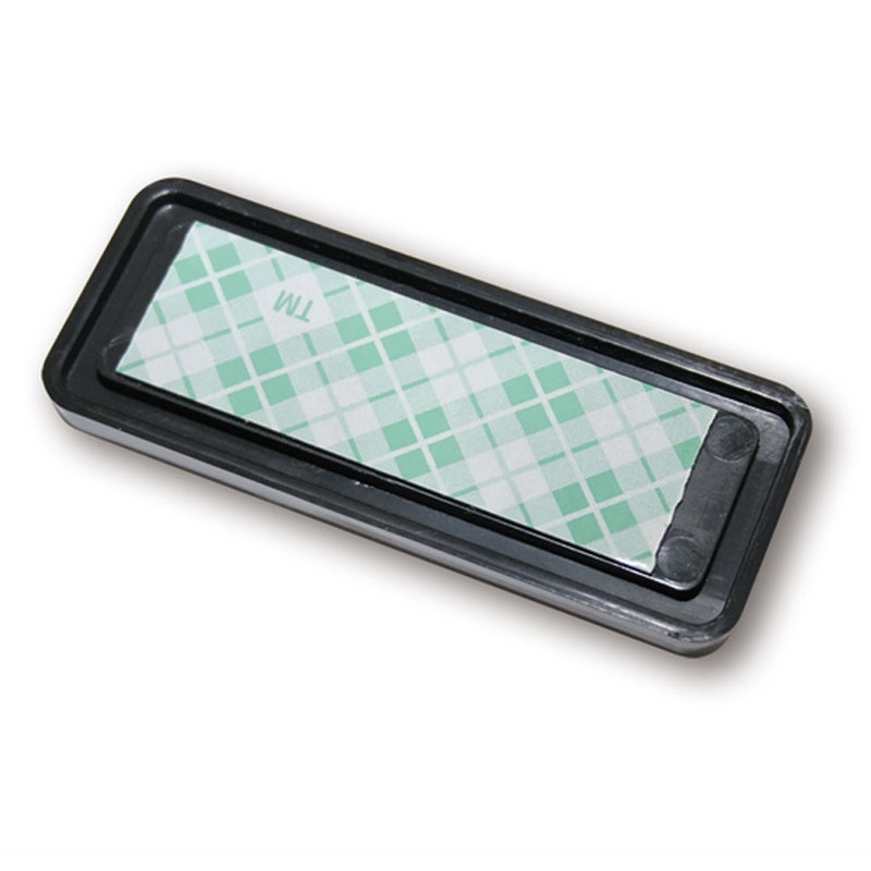 Highsider Smart reflektor med selvklæbende folie 85x30 mm rød