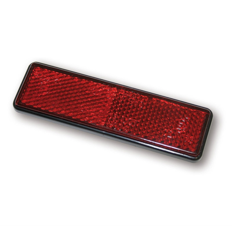 Highsider Smart reflektor med selvklæbende folie 90,5x24,5 mm rød