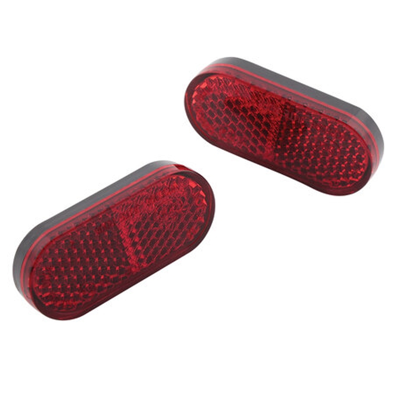 Universalreflektor Highsider Smart med selvklæbende folie 50x22 mm rød