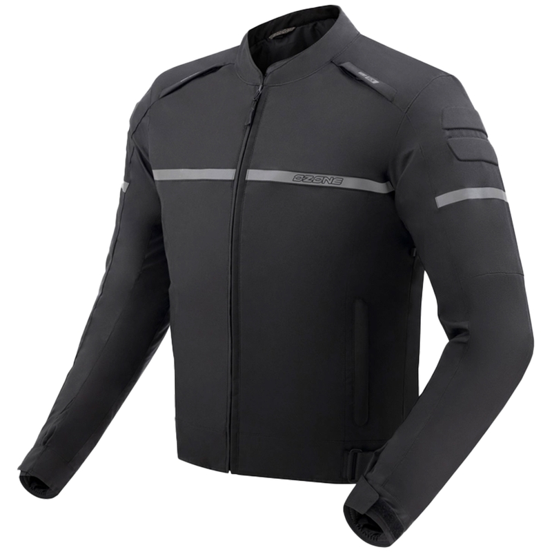 Ozon Rider motorcykeljakke sort