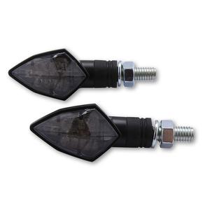 Motorcykel blinklys Highsider Smart Rock LED sort