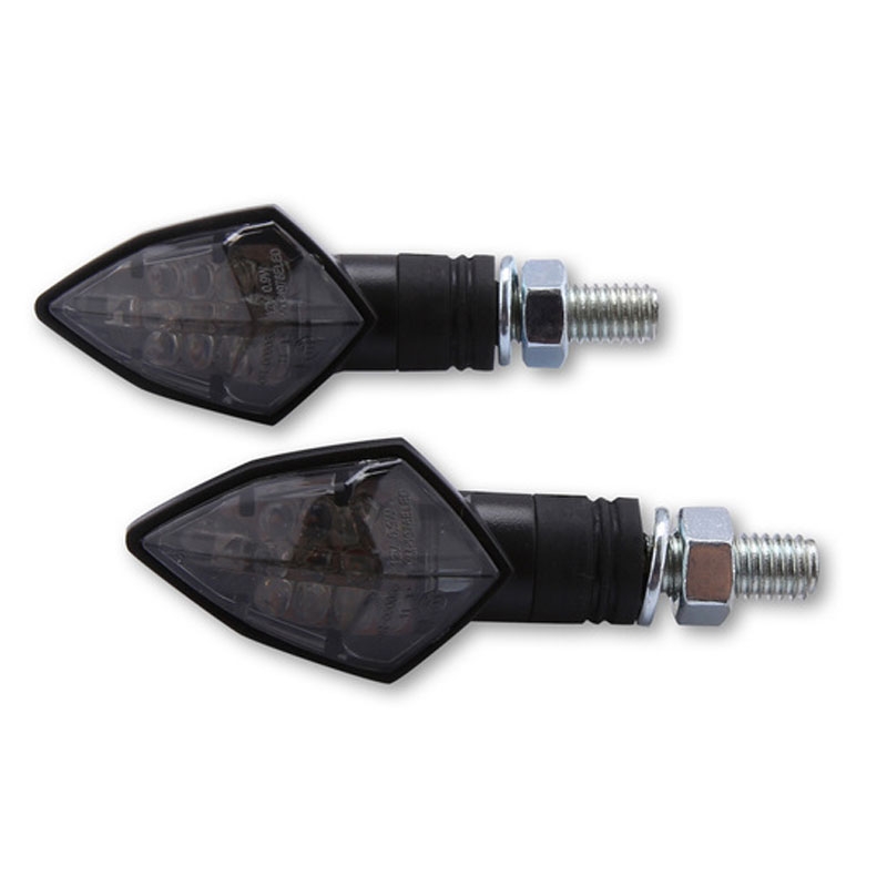 Motorcykel blinklys Highsider Smart Rock LED sort