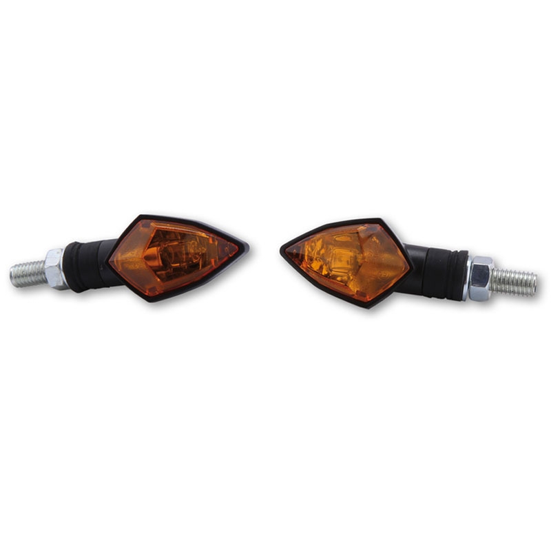 Motorcykel blinklys Highsider Smart Rock Mini sort