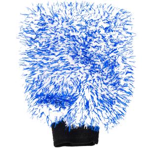 Vaskehandsker OXFORD blå-hvide