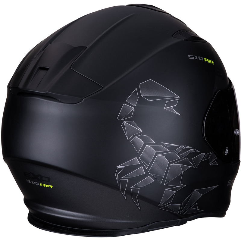 Integrální přilba Scorpion EXO-510 Air Pique černo-stříbrná výprodej