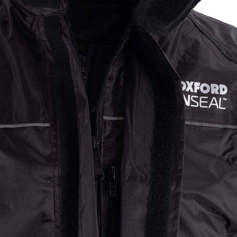 Oxford Rain Seal Termisk Vandtæt Jakke Sort